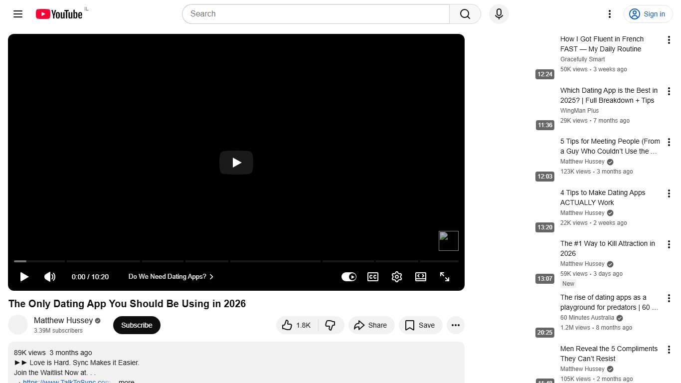 The Only Dating App You Should Be Using in 2026 - YouTube